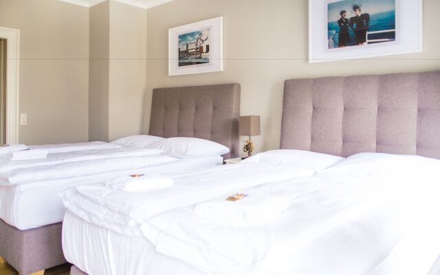 Отель Leipzig Suites H1 комната для гостей
