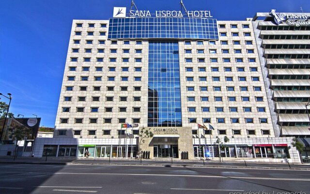 Отель SANA Lisboa Hotel Португалия, Лиссабон - 3 отзыва об отеле, цены и фото номеров - забронировать отель SANA Lisboa Hotel онлайн вид на фасад