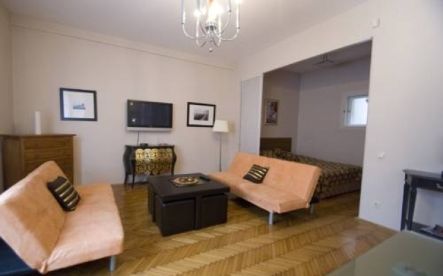 Апартаменты Danube view apartment Будапешт комната для гостей