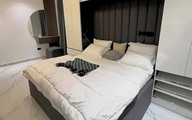 Orange Green Apartment