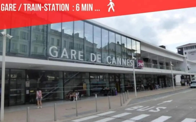 Cocoon Center - Rue d'antibes - 200m plage- Clim - wifi - Unique