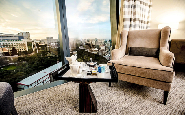 Апартаменты в отеле Fairmont Baku в комплексе «Огненные башни»