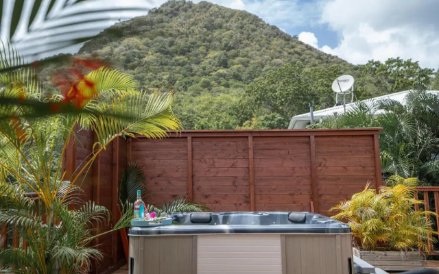 Lodge de charme, 1 chambre, Jacuzzi, Sud de l'île