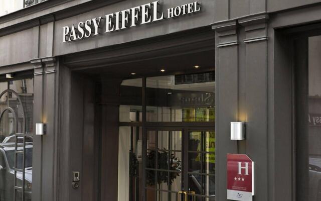Hotel Passy Eiffel вид на фасад