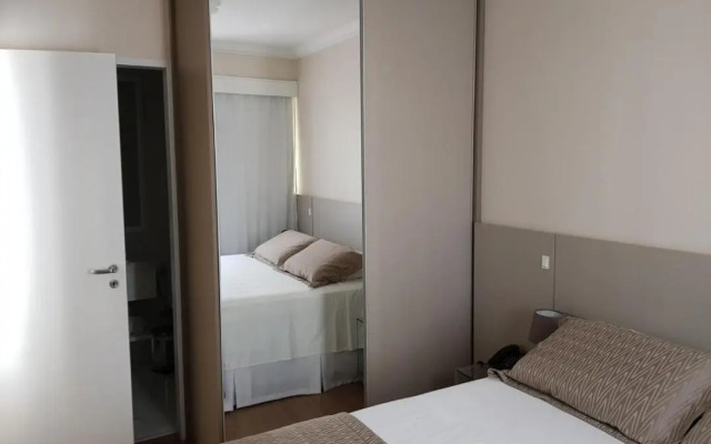 Flat Particular Espetacular no The Palace Moema a 5 minutos do Aeroporto