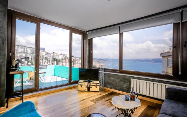 Апартаменты Tarus Apartments Cihangir комната для гостей