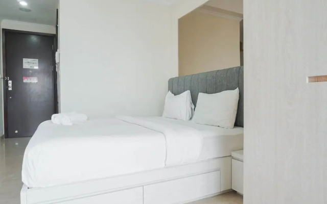 Best Studio with Pool View at Menteng Park Apartment