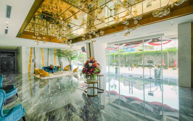 Minimalist Studio Room Menteng Park Apartment By Travelio