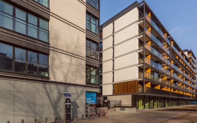 Апартаменты Chill Apartments Zoliborz вид на фасад
