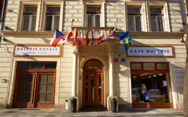 Отель Galerie Royale Прага вид на фасад