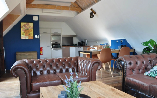 Attractive apartment in Haulerwijk with garden