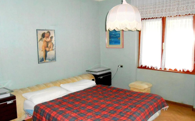 Apartment in Levico Terme With Balcony, Garden, Fireplace