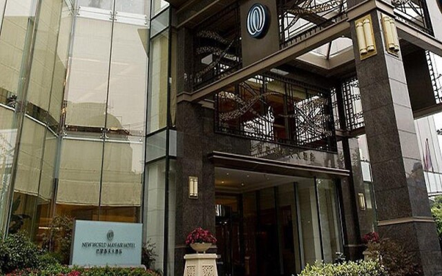 New World Shanghai Hotel Шанхай вид на фасад