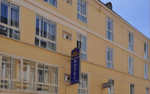 Отель Best Western Hotel de Paris Франция, Лаваль - отзывы, цены и фото номеров - забронировать отель Best Western Hotel de Paris онлайн вид на фасад