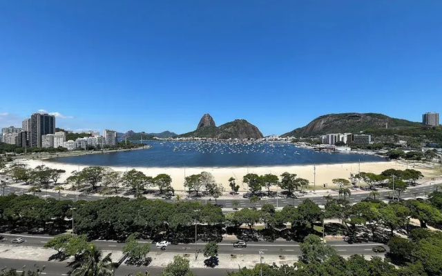 Apto com vista privilegiada em Botafogo