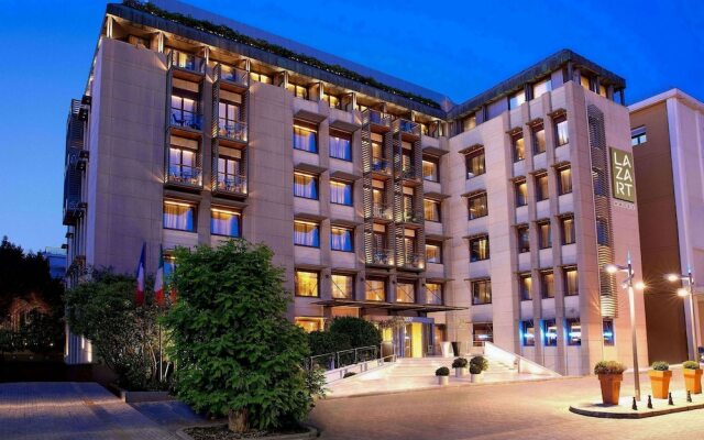 Lazart Hotel Ставроуполис вид на фасад