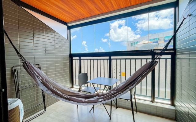 Flat Studio Com Varanda - By Living