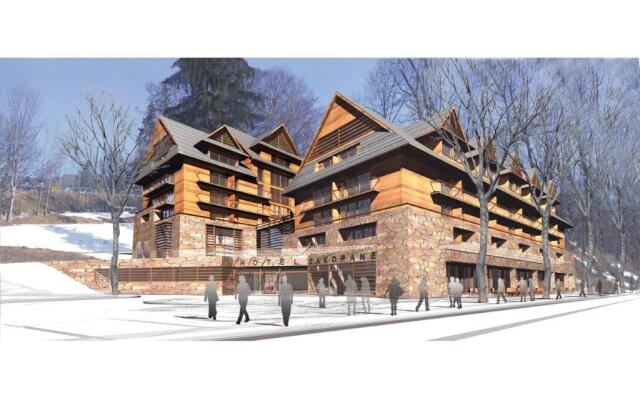 Отель Radisson Blu Hotel & Residences, Zakopane Польша, Закопане - 1 отзыв об отеле, цены и фото номеров - забронировать отель Radisson Blu Hotel & Residences, Zakopane онлайн вид на фасад
