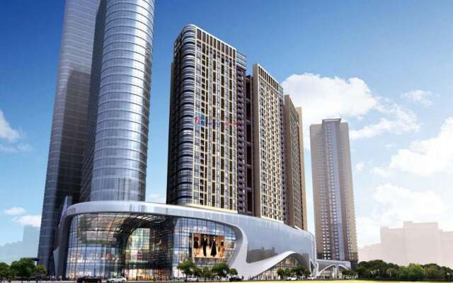 Отель Shenzhen U- Home Apartment Binhe Times Китай, Шэньчжэнь - отзывы, цены и фото номеров - забронировать отель Shenzhen U- Home Apartment Binhe Times онлайн вид на фасад