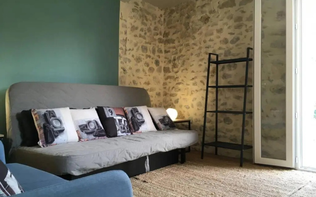 Nyons Centre, plage, vue, appart 6 pers, jardin