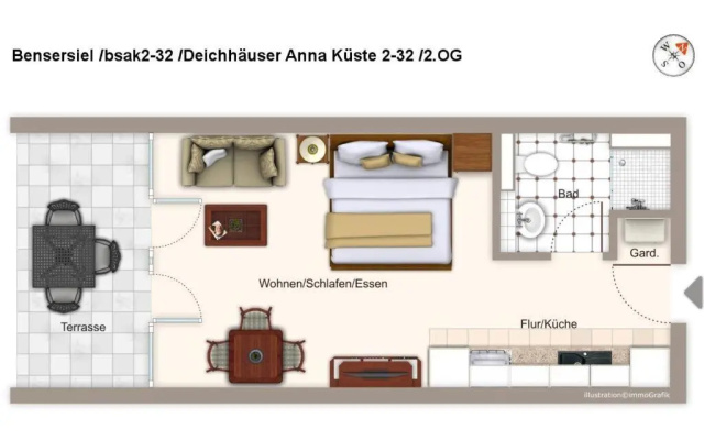 Deichhäuser Anna Küste Deichhäuser Anna Küste 2-32