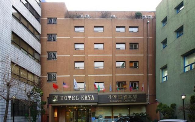 Kaya Hotel Сеул вид на фасад