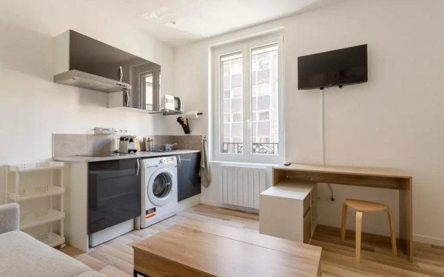Studio Equipé Boulevard Stalingrad -2 personnes