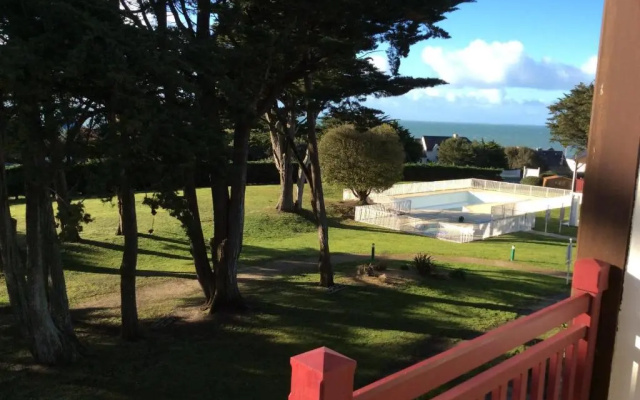 Appartement dans résidence de standing avec terrasse et vue mer