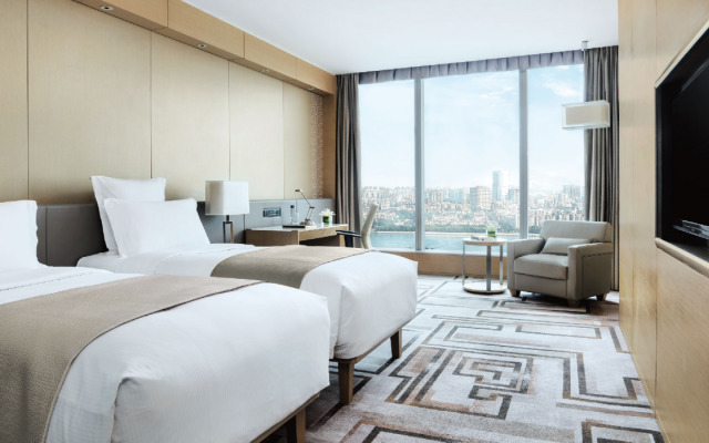 Отель Langham Place Guangzhou Гуанчжоу комната для гостей