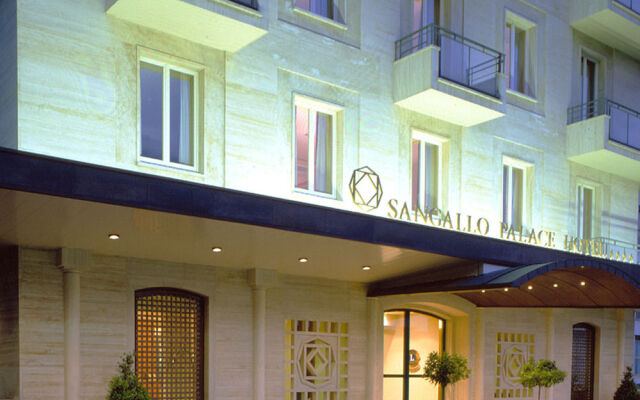 Отель Sangallo Palace Перуджа вид на фасад