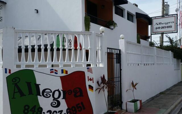 Отель Guest house Residencial Allegra вид на фасад