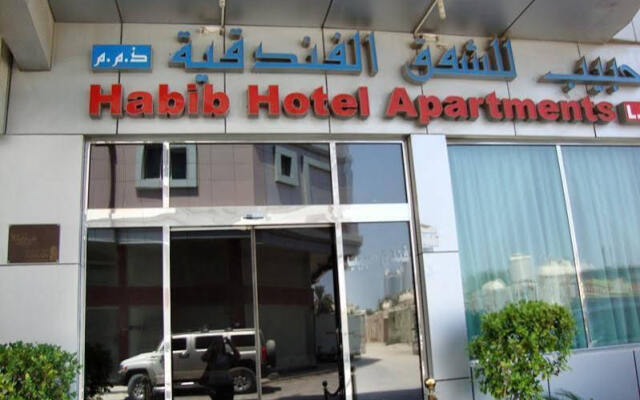 Отель Habib Hotel Apartment ОАЭ, Аджман - отзывы, цены и фото номеров - забронировать отель Habib Hotel Apartment онлайн вид на фасад