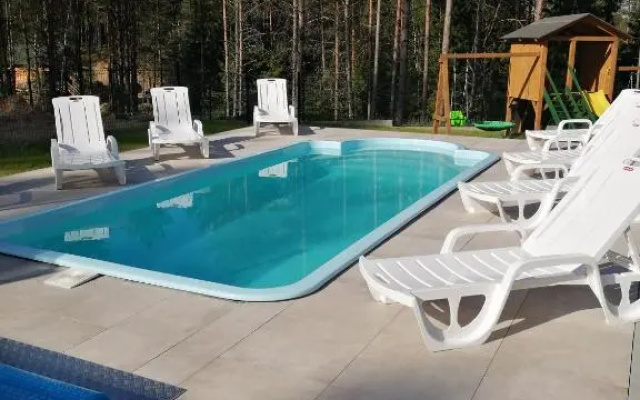 Domek Aleksander Z Basenem, Bania Ruska I Sauna
