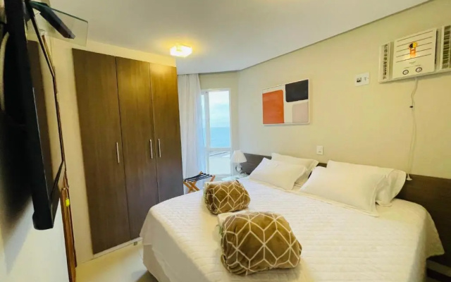 Topíssimo apartamento beira mar praia do morro