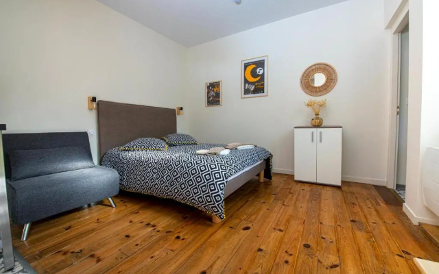 Lumineux appartement, 3min de la gare, équipé fibre, bonsejour19