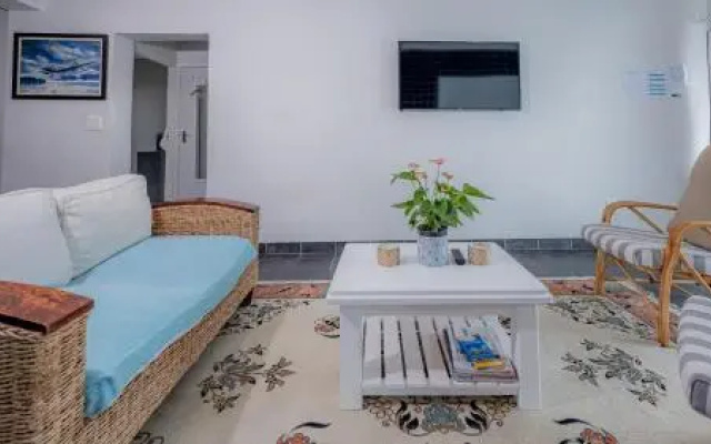 Secure garden flat
