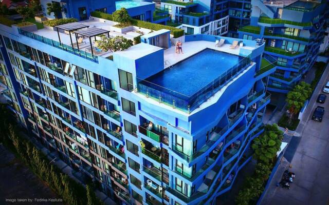 Отель Acqua Condo - 505 by Axiom Паттайя вид на фасад