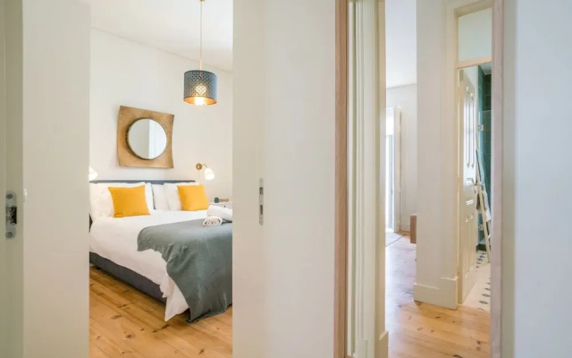 Stylish Apartment near Av Liberdade