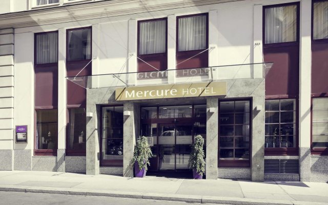 Отель Mercure Wien Zentrum Австрия, Вена - 2 отзыва об отеле, цены и фото номеров - забронировать отель Mercure Wien Zentrum онлайн вид на фасад