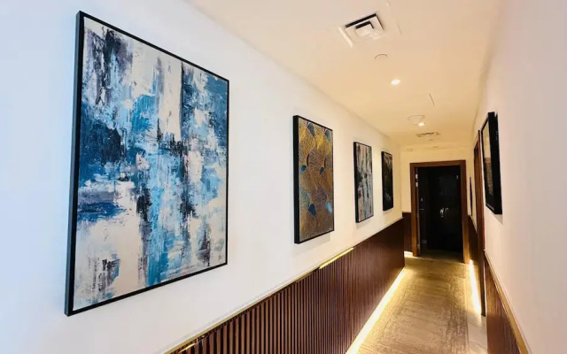 Premium 2 Bedroom with Burj Khalifa and Canal view in Millennium Binghatti Residence