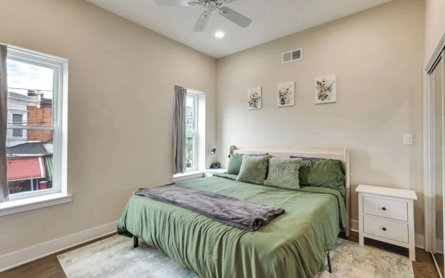 Walk to Fairmount Park: Modern Philly Townhome!