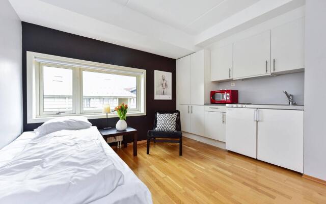 Апартаменты Forenom Apartments Pilestredet Park комната для гостей