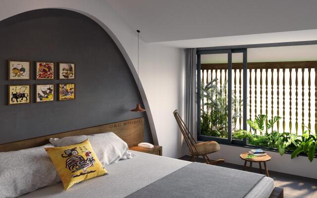 Отель The Corner riverside villa комната для гостей