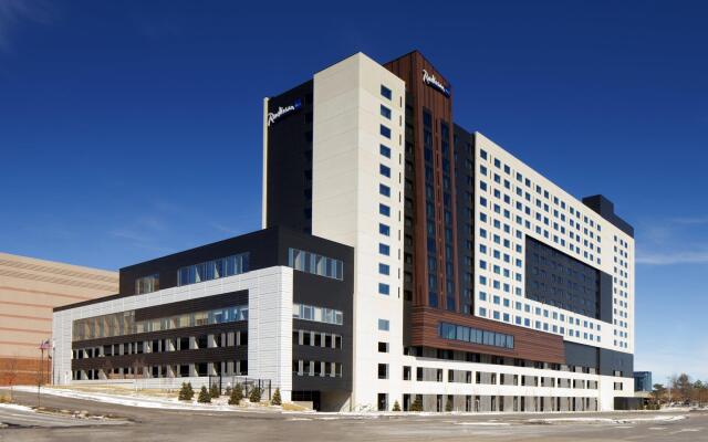 Отель Radisson Blu Mall of America вид на фасад