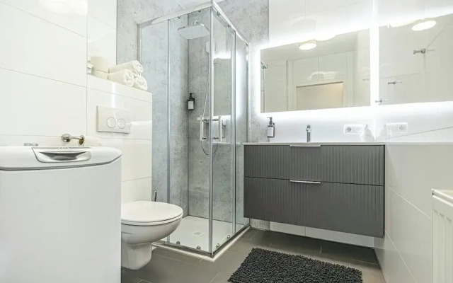 Modern 1BR Living Room Apartment Vienna