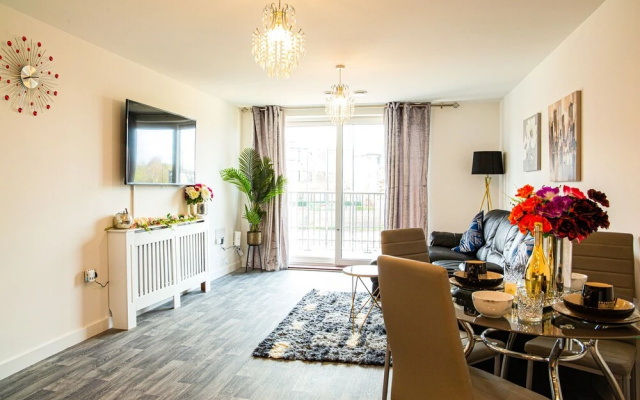 Luxury & Cosy new Build 2-bed Apartment in Chatham