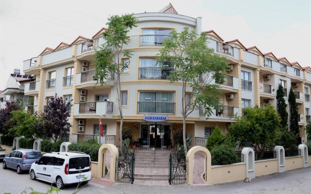 Отель Club Karakas Apart Мармарис вид на фасад