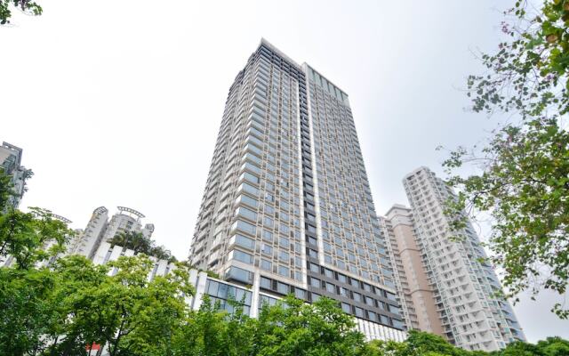 Отель Private Enjoy Home Apartment Китай, Гуанчжоу - отзывы, цены и фото номеров - забронировать отель Private Enjoy Home Apartment онлайн вид на фасад