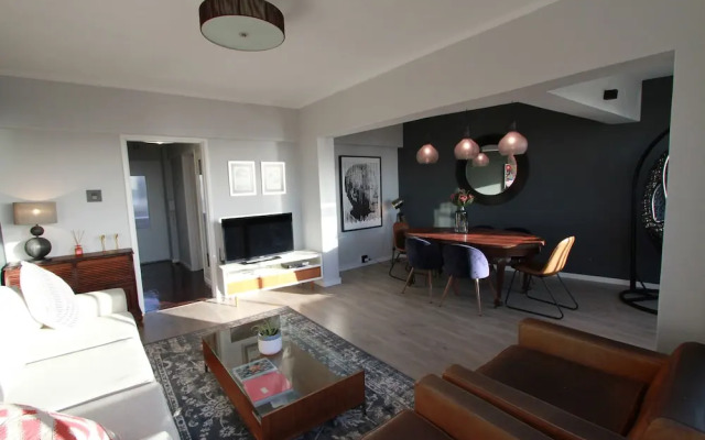 Designer apartment with sea views