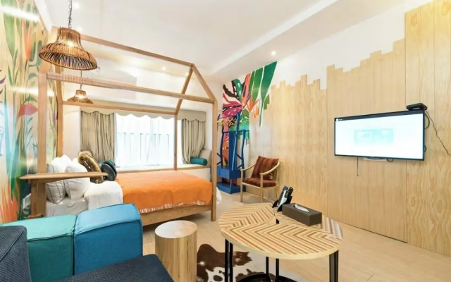Yumi Huanju Apartment - Guangzhou Lida Plaza